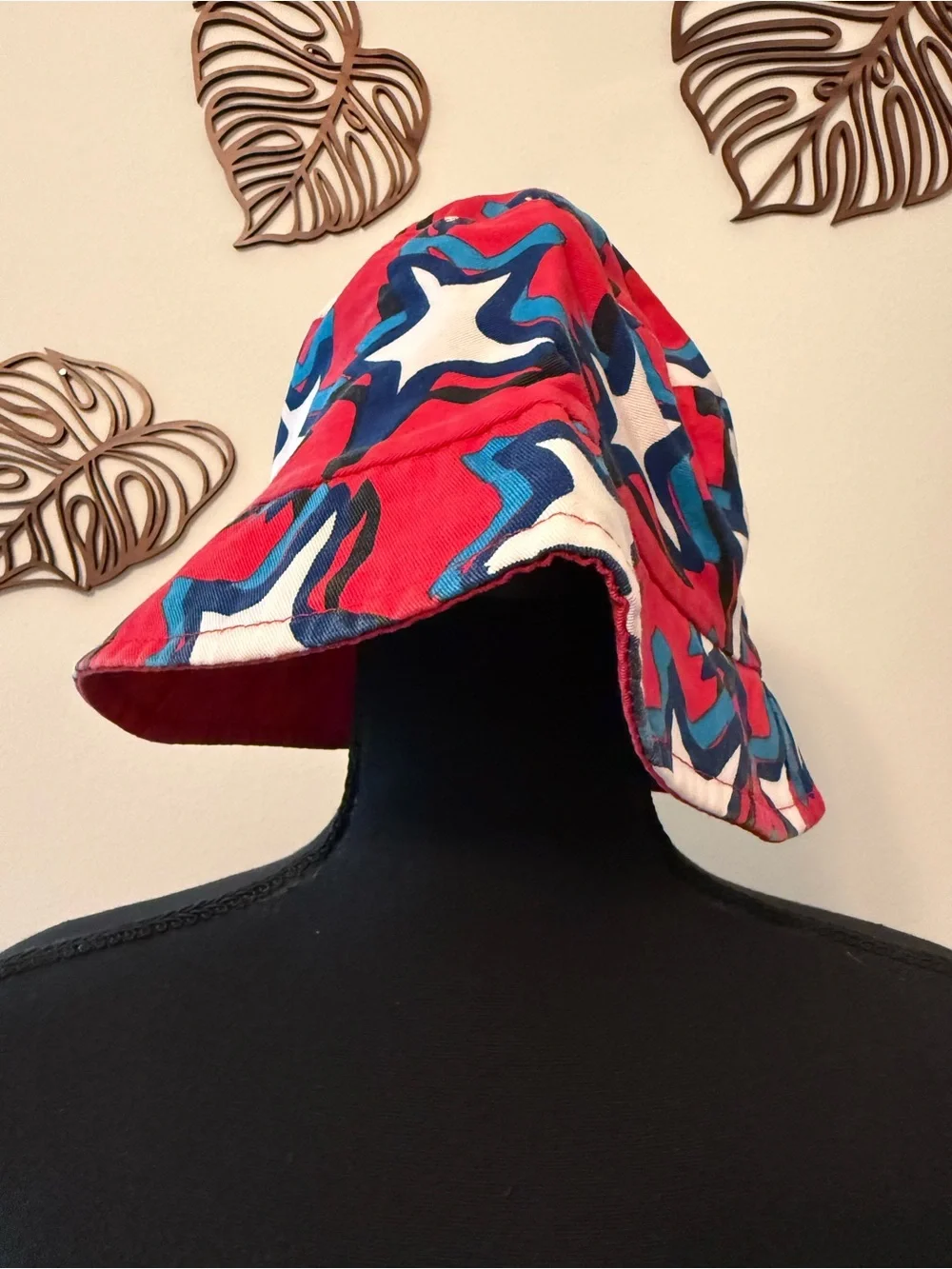 vintage Stephen Sprouse USA collection bucket hat